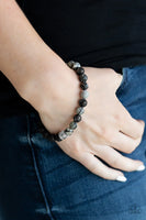 Paparazzi Tuned In - Silver Urban Bracelet