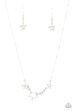 Paparazzi Proudly Patriotic - White Necklace