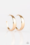 Paparazzi HOOP and Holler - Gold Hoop Earrings