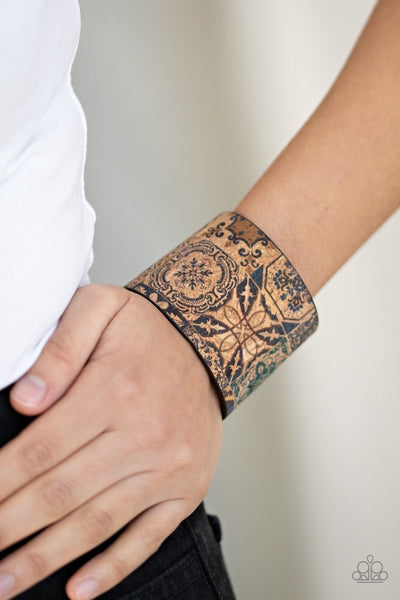 Paparazzi Cork Culture - Multi Wrap Bracelet