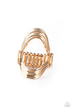 Paparazzi Keep An Open Mind - Gold Ring