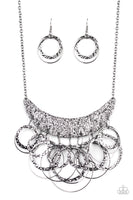 Paparazzi Metro Eclipse - Black Necklace
