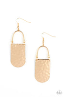 Paparazzi Resort Relic - Gold Earrings