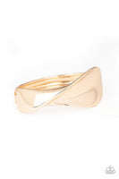 Paparazzi Retro Reflections - Gold Bracelet