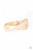 Paparazzi Retro Reflections - Gold Bracelet