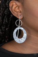 Paparazzi Stellar Stylist - Silver Post Earrings