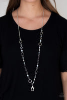 Paparazzi Kid in a Candy Shop - White Lanyard Necklace