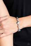 Paparazzi Starry-Eyed Elegance - Silver Bracelet