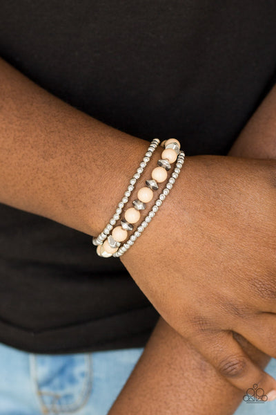 Paparazzi Epic Escape - Brown Bracelet