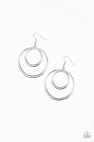 Paparazzi Put Your SOL Into It - Silver Earrings