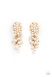Paparazzi Fabulously Flattering - Gold Post Earrings