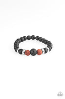 Paparazzi Patience - Black Urban Bracelet