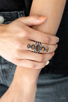 Paparazzi Stone Sublime - Brown Ring