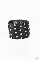 Paparazzi Sass Squad - Black Wrap Bracelet