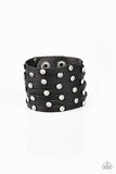 Paparazzi Sass Squad - Black Wrap Bracelet
