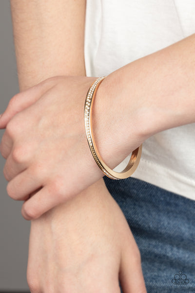 Paparazzi Power Move - Gold Bracelet