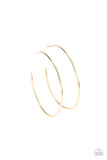Paparazzi Can I Get a HOOP HOOP - Gold Hoop Earrings