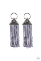Paparazzi Oh My Giza - Silver Post Earrings