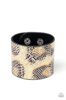 Paparazzi Serpent Shimmer - Silver Wrap Bracelet