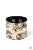 Paparazzi Serpent Shimmer - Silver Wrap Bracelet