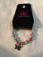 Paparazzi Starlet Shimmer Ombré butterfly charm bracelets