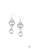 Paparazzi Icy Shimmer - Silver Earrings