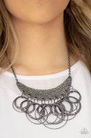 Paparazzi Metro Eclipse - Black Necklace