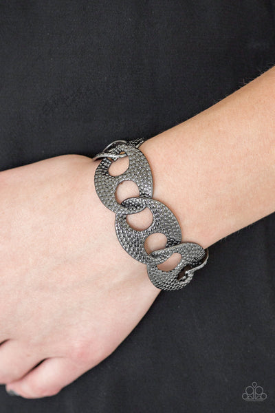 Paparazzi Casual Connoisseur - Black Bracelet