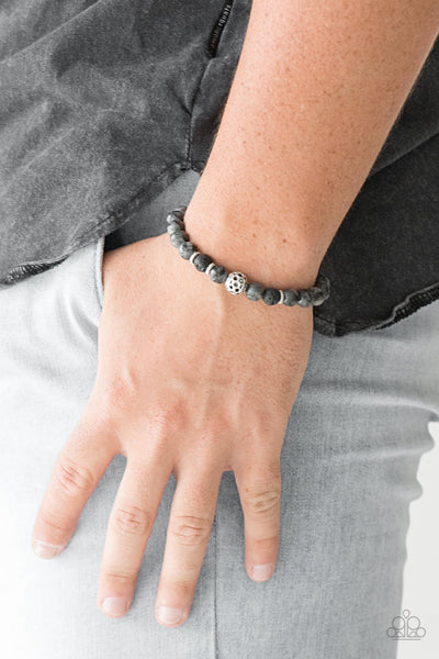 Paparazzi Gratitude - Black Urban Bracelet