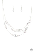 Paparazzi Pacific Pageantry - Silver Necklace