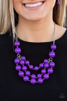 Paparazzi Miss Pop-YOU-larity - Purple Necklace