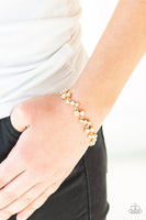 Paparazzi Starlit Stunner - Gold Bracelet