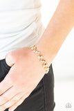 Paparazzi Starlit Stunner - Gold Bracelet