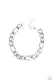 Paparazzi Home Team - Silver Men's Bracelet