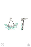 Paparazzi Forest Formal - Green Post Earrings