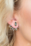 Paparazzi Fanciest Of Them All - Gold Post Earrings