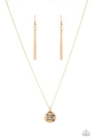 Paparazzi Find Joy - Gold Necklace