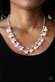 Paparazzi Duchess Royale - Pink Necklace