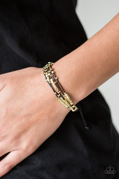 Paparazzi Modern Minimalism - Gold Bracelet