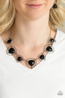 Paparazzi Make A Point - Black Necklace