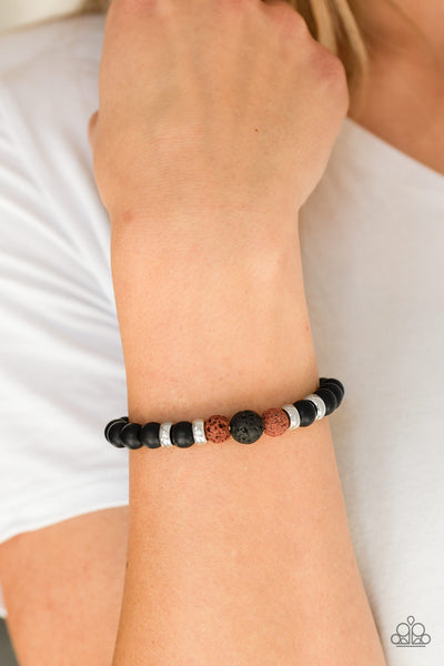 Paparazzi Patience - Black Urban Bracelet