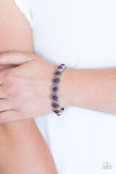 Paparazzi Globetrotter Goals - Purple Bracelet