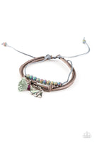 Paparazzi Trendsetting Technicolor - Silver Urban Bracelet