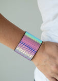 Paparazzi Galactic Galapagos - Pink Wrap Bracelet