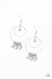 Paparazzi New York Attraction - Silver Earrings
