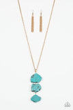 Paparazzi On The ROAM Again - Gold Necklace