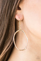 Paparazzi Eco Chic - Gold Earrings