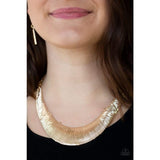 Paparazzi Feast or Famine - Gold Necklace