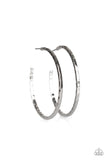 Paparazzi Totally Throwback - Silver Hoops Earrings