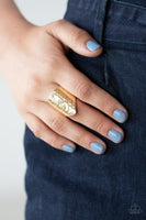 Paparazzi Make Your Mark - Gold Ring